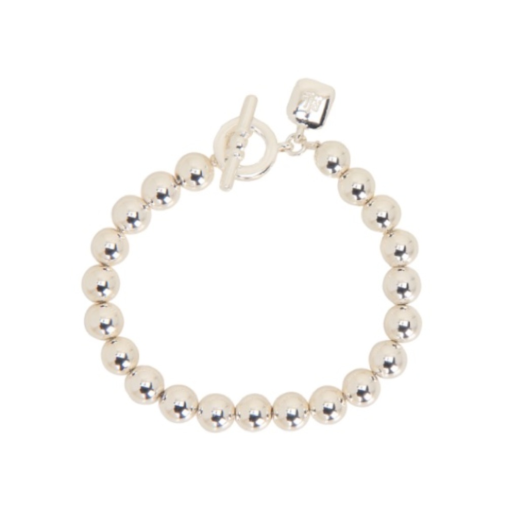 Ralph Lauren Silver Beaded Bracelet